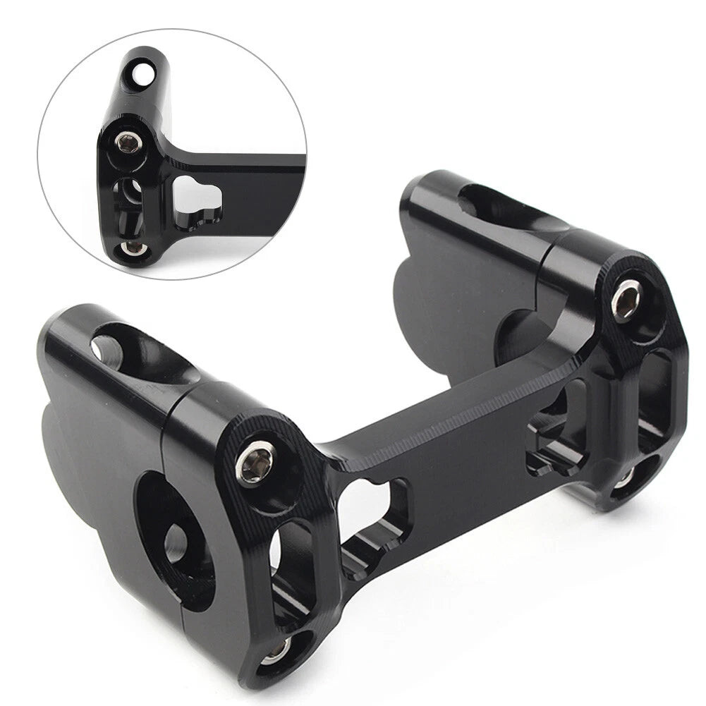 Height Riser Handlebar Clip Adapter Fit BMW R1200GS LC / Adventure 14 - 20 Grey