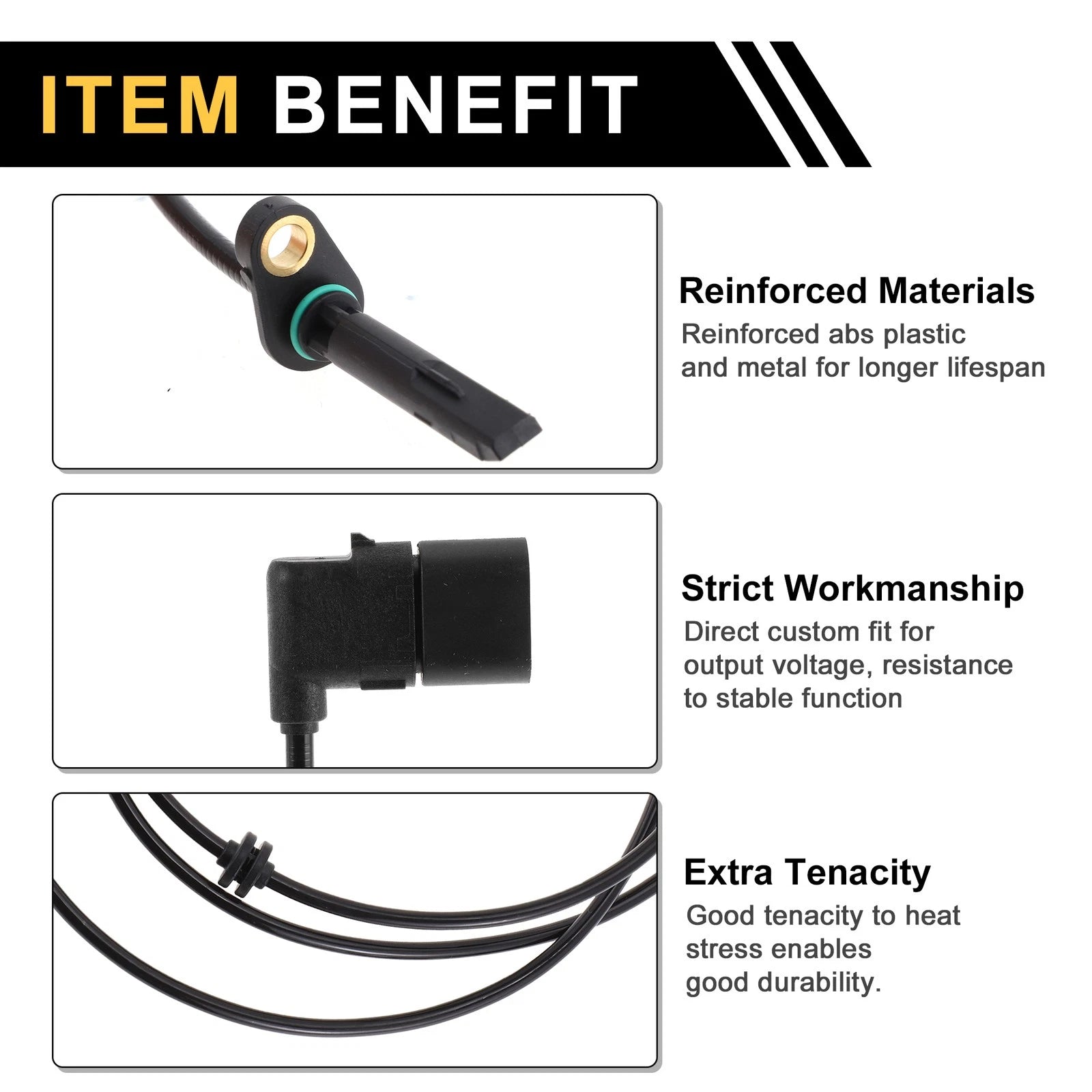 ABS Wheel Speed Sensor Replacement for Mercedes-Benz C300 (2016–2021)