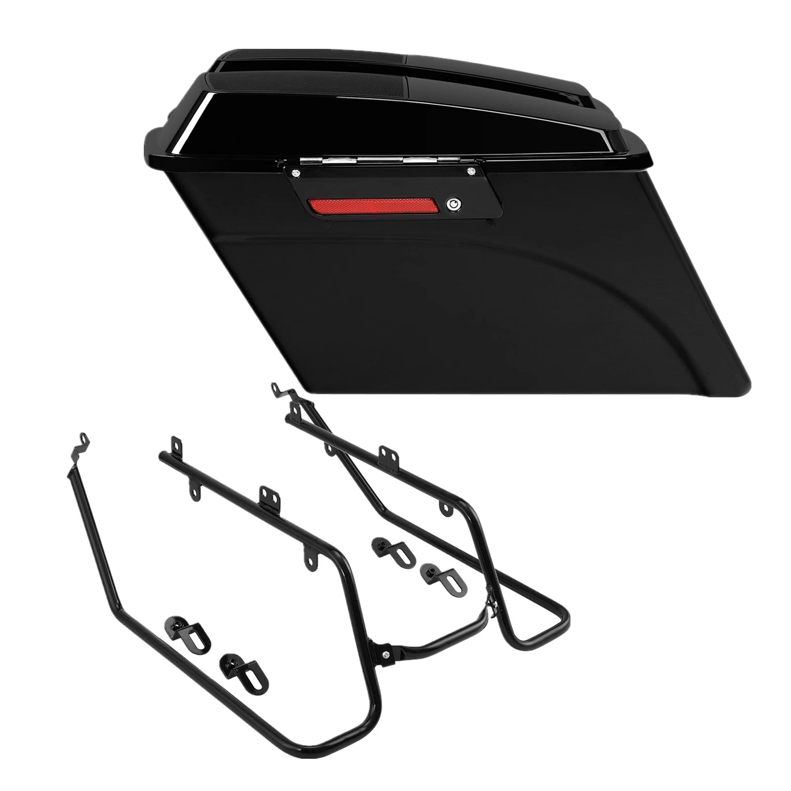 Saddlebag Speaker Lid Conversion Bracket for Harley Dyna (2008–2017)