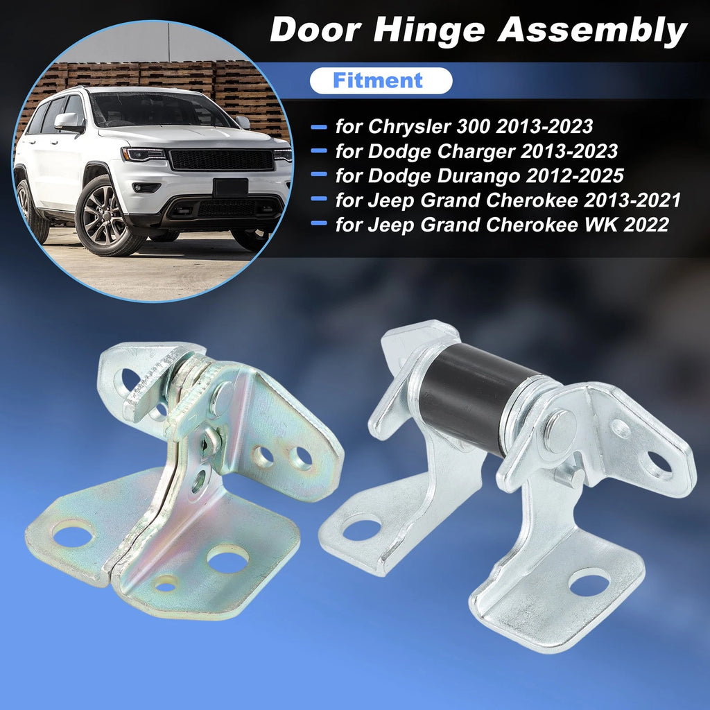 Front Right Upper Lower Door Hinge Replacement for Jeep Grand Cherokee (2013–2021)