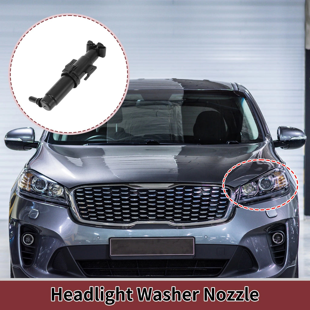 Front Driver Side Headlight Washer Nozzle Replacement for BMW 528i (2011–2016)