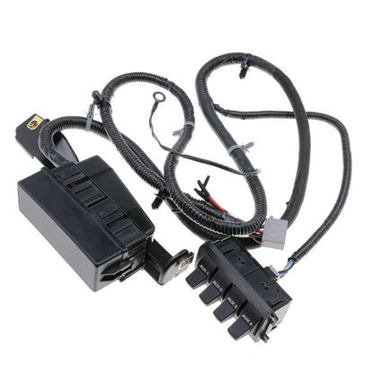 In-Dash Auxiliary Upfitter Switch Panel Harness Kit for Ford F-Super Duty (2005–2007)