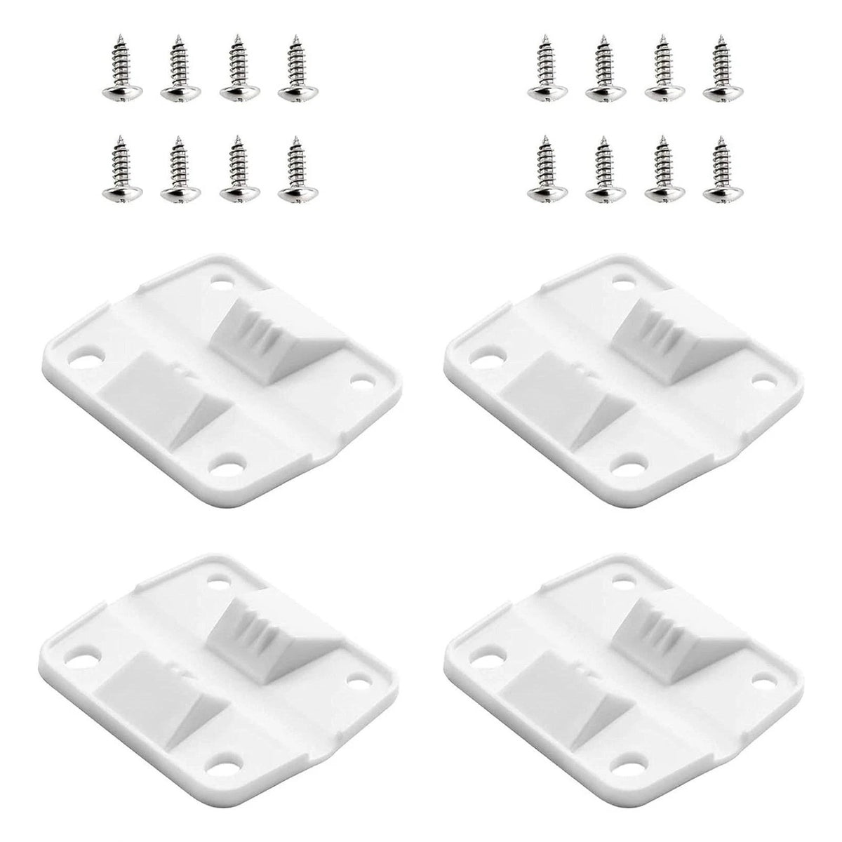 4PC Hinge Replacement Kit for Coleman Cooler (Includes 16 Screws)