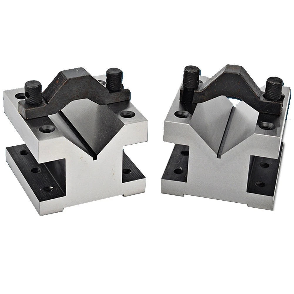 Precision V Block Fixture for Round Blank Maintenance