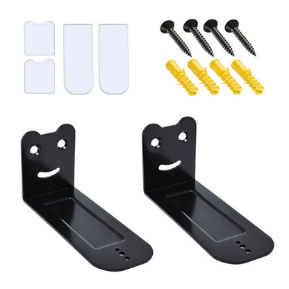 Sound Bar Wall Mount Bracket Kit for Universal Fit (Metal)