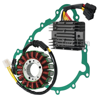 Stator Coil, Regulator Rectifier, Gasket for Triumph Daytona 675 (2006–2012)