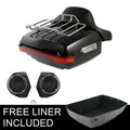 Trunk Rack Backrest Speakers for Harley Touring Road Glide (2014–2026)