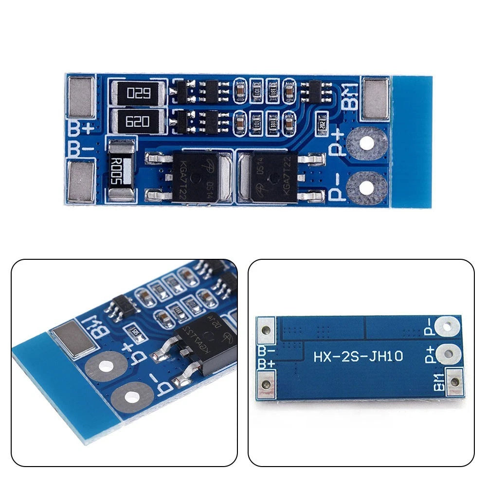 Li-Ion Lithium Battery 2S 8A 7.4V Balance Charging Control Switch