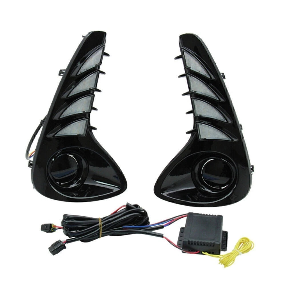 LED Daytime Running Lights Tri-Color Indicator for Toyota Vios (2020–2021)