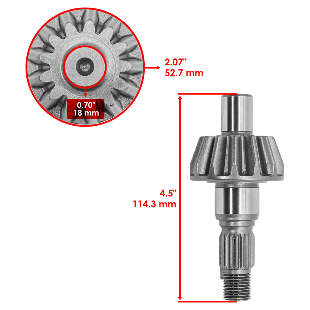 Rear Differential Ring and Pinion Replacement for Honda TRX650FA (2003–2005)