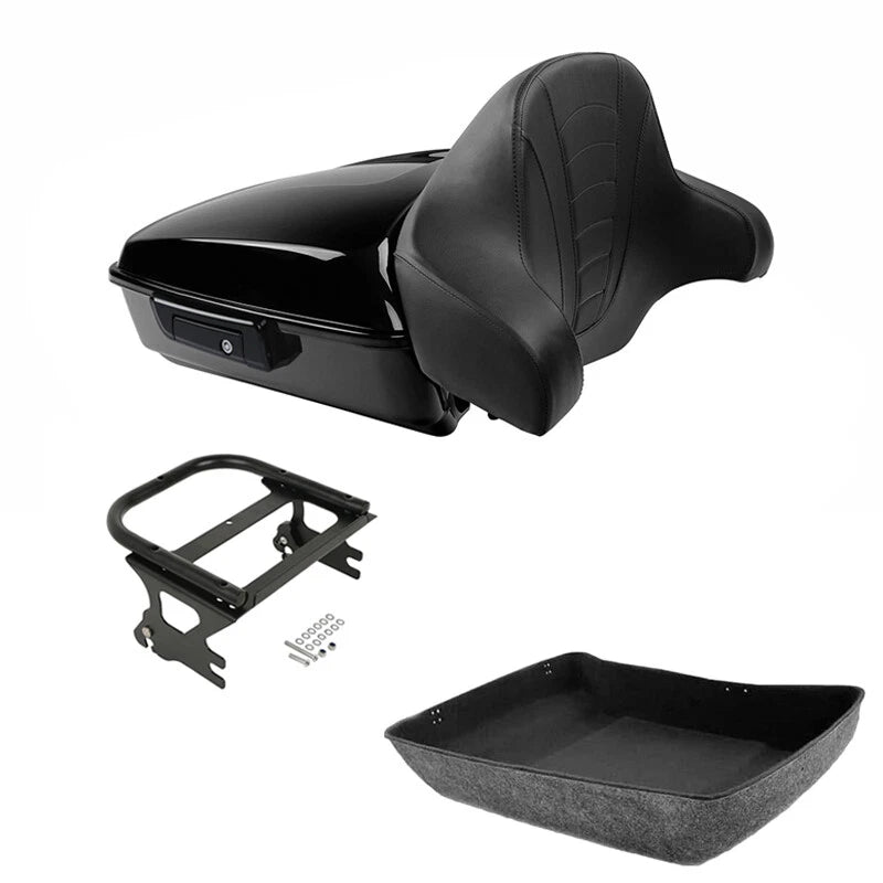 Chopped Trunk Backrest Mount for Harley Touring (1997–2008)