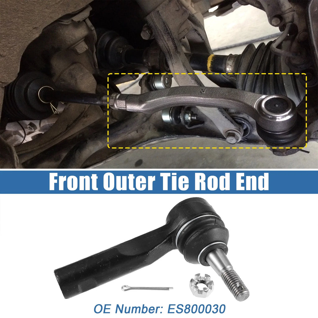 2pcs Front Outer Tie Rod End Links for Chevrolet Equinox (2005–2009)