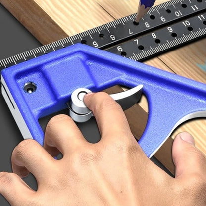 Combination Square Ruler 300mm Stainless Steel for Woodworking