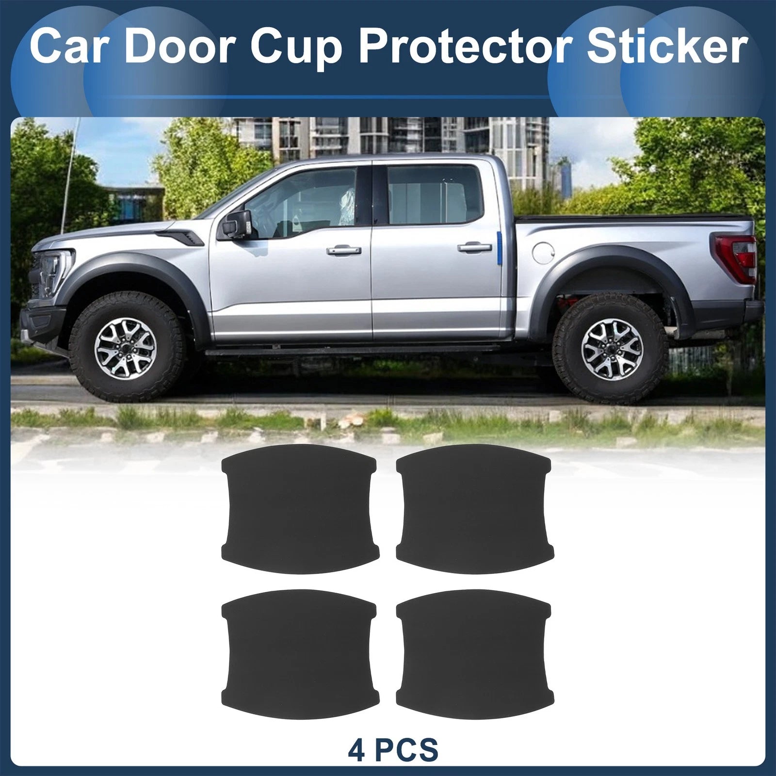 Car Door Handle Scratch Protector for Universal Fit (84x94mm)