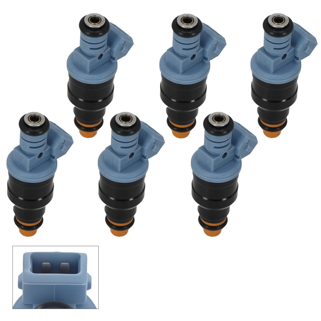 6X Fuel Injectors for Ford E-150 E-250 E-350 Econoline (1987–1989)