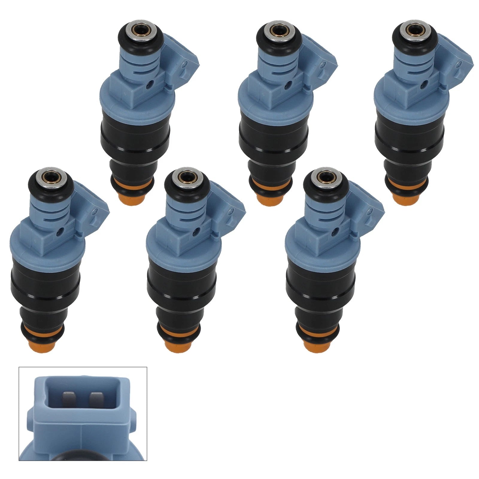 6X Fuel Injectors for Ford E-150 E-250 E-350 Econoline (1987–1989)