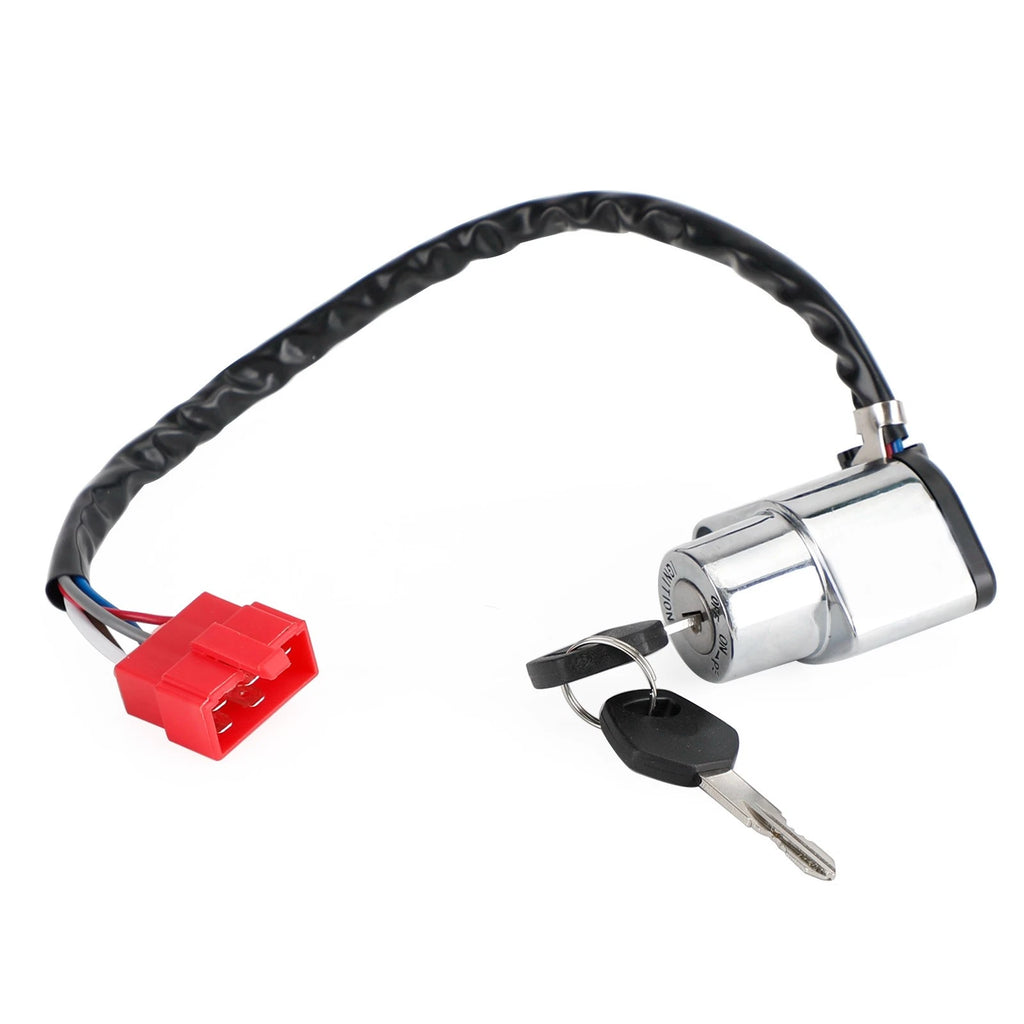 Ignition Switch & Fuel Tank Cap for Kawasaki Vulcan 500 LTD (1996–2000)