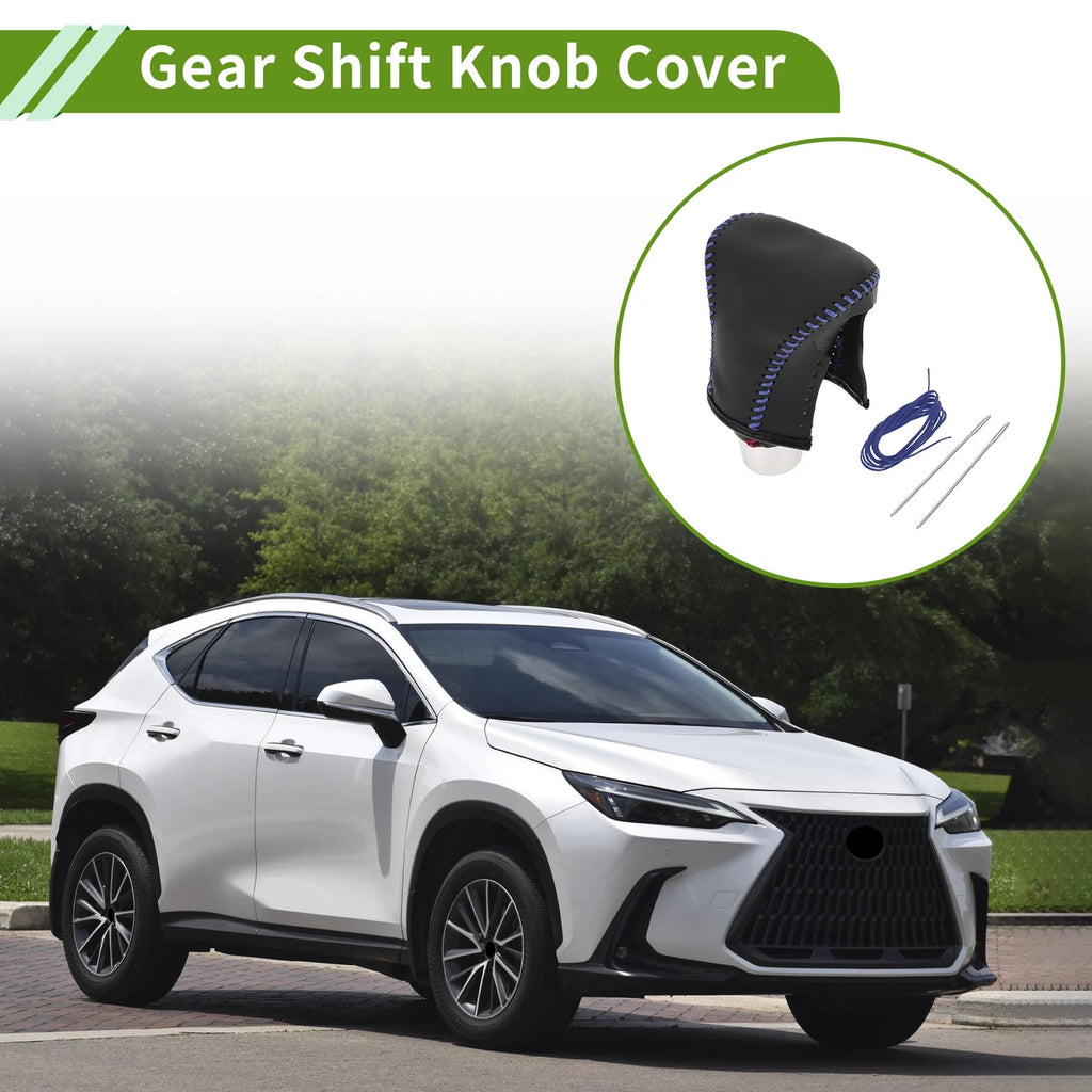 Gear Shift Knob Cover Replacement for Lexus ES300h (2018–2023) Faux Leather
