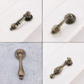 2X Antique Drawer Pull Knob Cabinet Handle Hardware