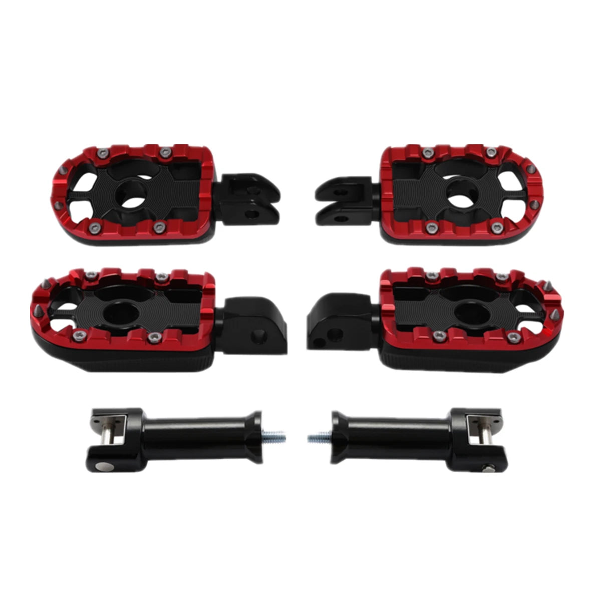 Driver & Passenger Footpegs & Bracket for Harley Softail Fat Boy Low Rider (2018–2023)