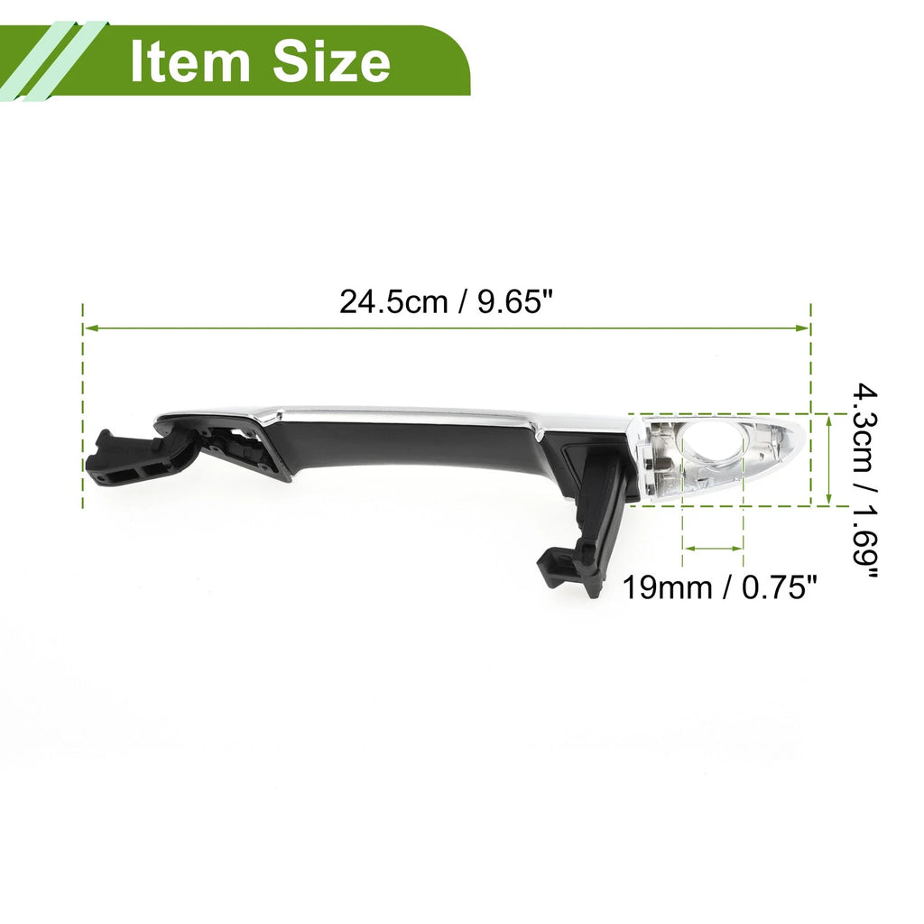 Exterior Door Handle Front Right Replacement for Hyundai Elantra (2012–2016)