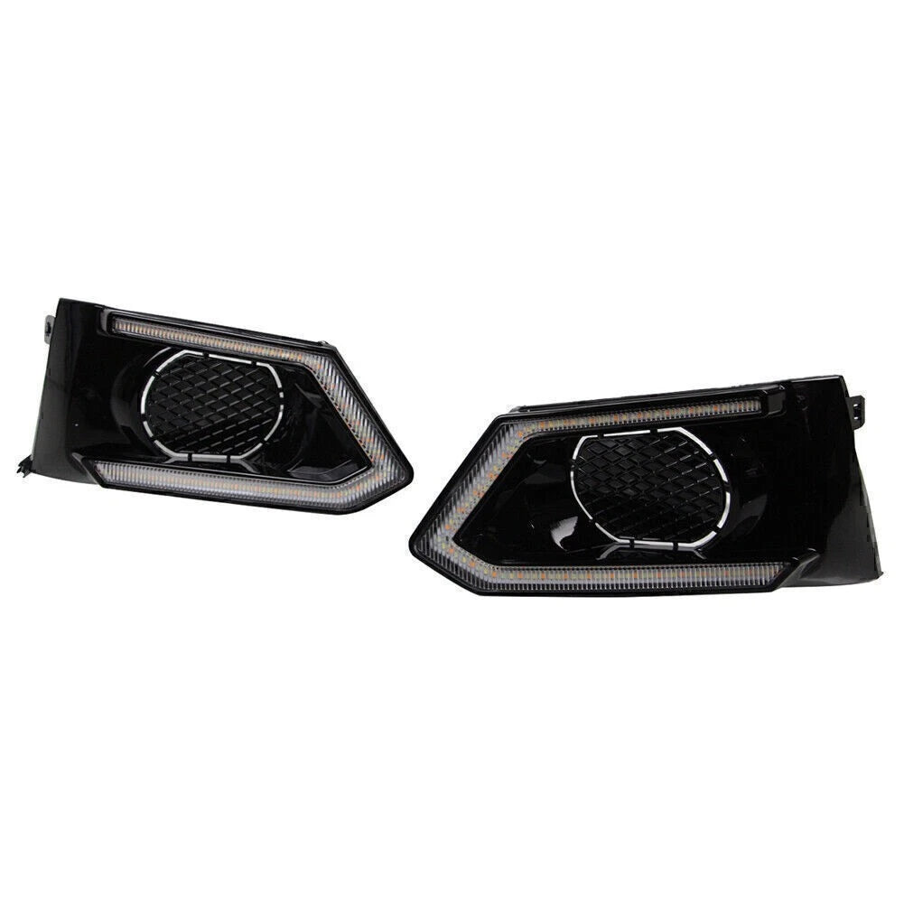 2X LED Daytime Running Lights DRL Amber White for Nissan Altima (2019–2020)