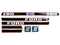Bonnet Decal Set for Ford 2910 Force II Tractors