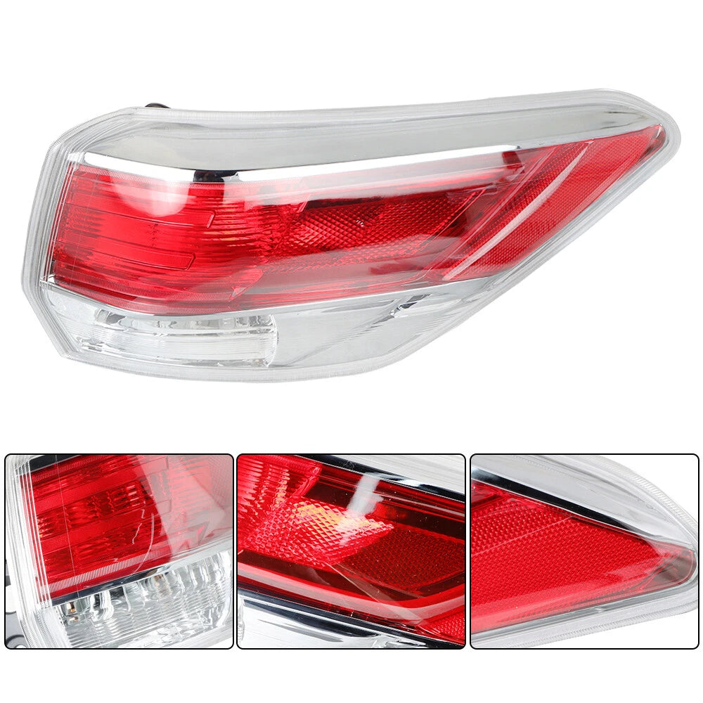 Taillight Assembly for Toyota Highlander (2014–2016) RH Outer 81560-0E020