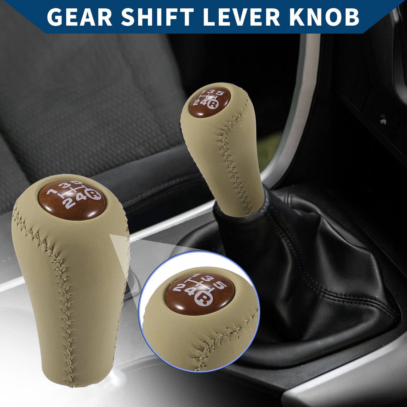 Gear Shift Knob 5 Speed Manual Replacement for Toyota 4Runner (1993–2001)