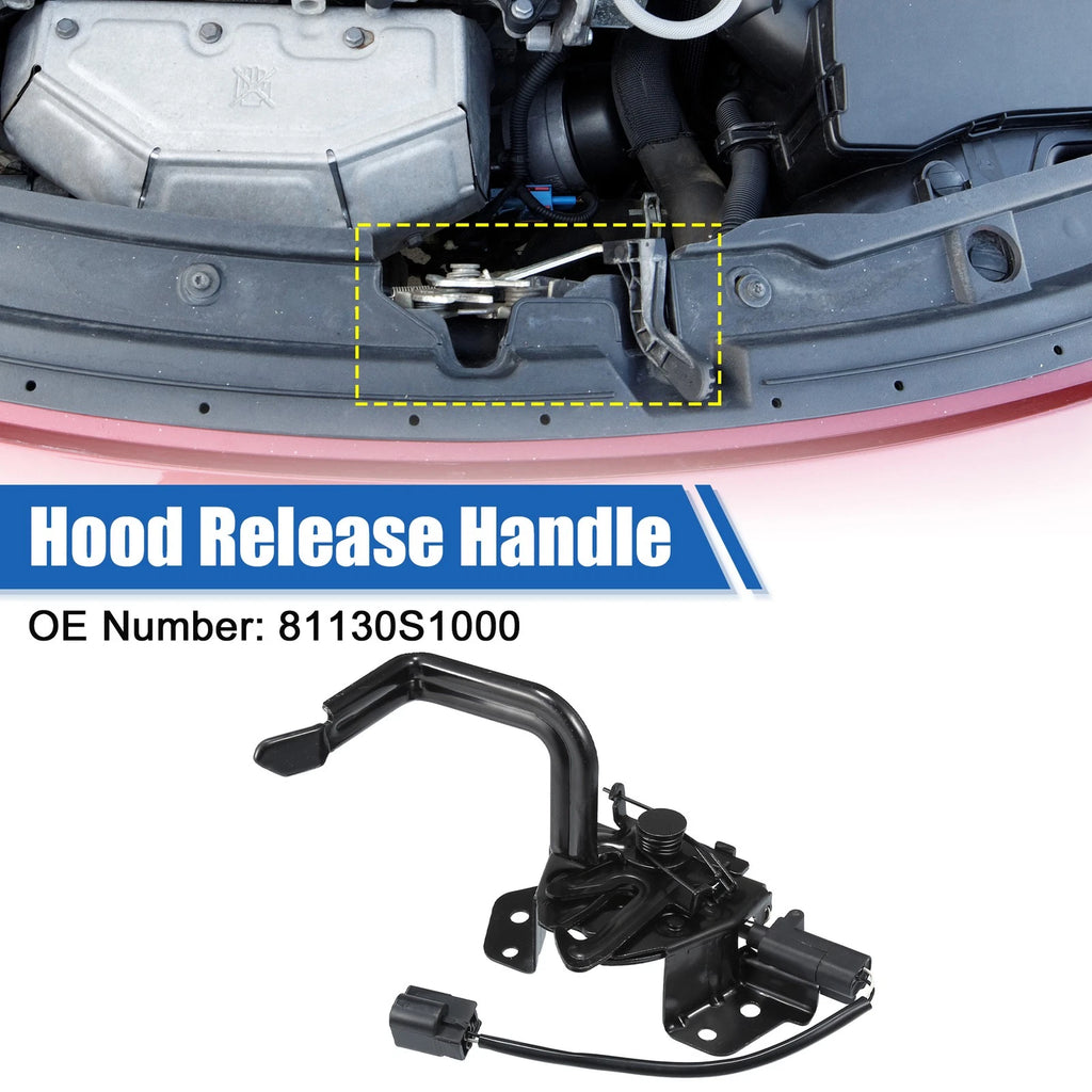 Hood Latch Assembly OEM Replacement for Hyundai Santa Fe (2019–2023)