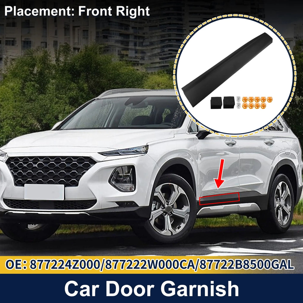 Front Right Door Lower Trim Panel Replacement for Hyundai Santa Fe XL (2020–2023)