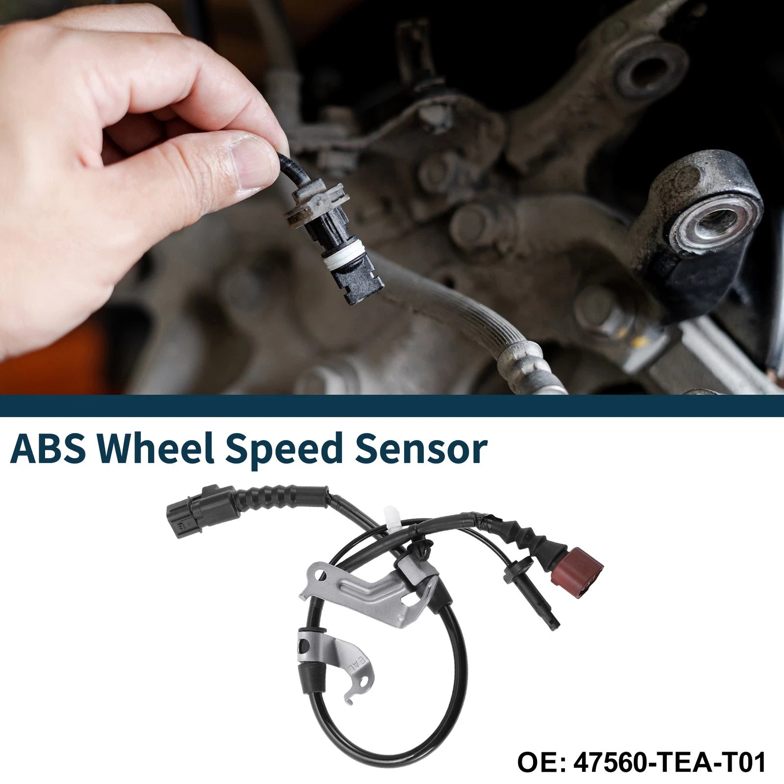 ABS Wheel Speed Sensor Replacement Rear Left for Honda Civic (2012–2015)