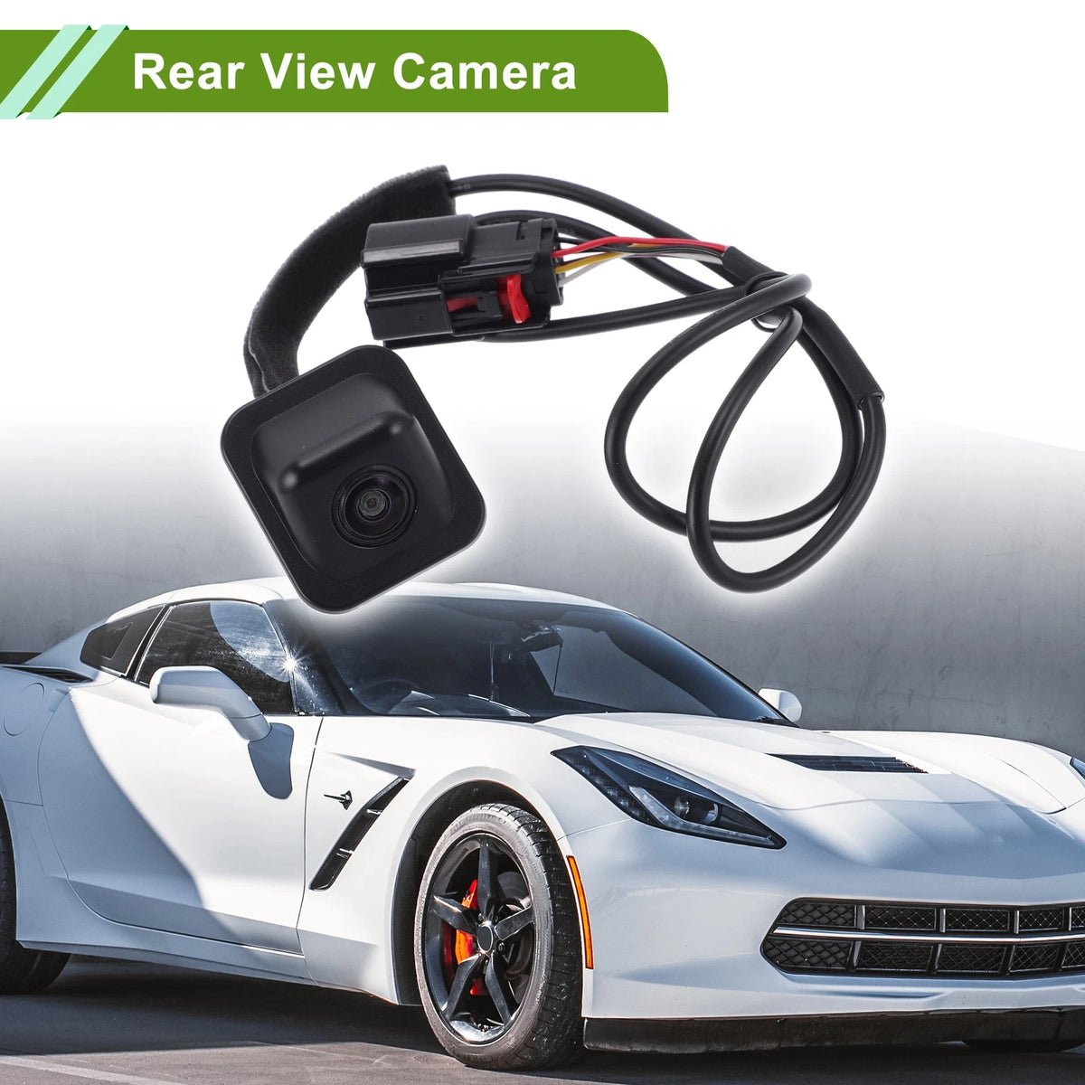 Rear View Camera 120-180 Degree for Chevrolet Corvette Stingray Z06 (2014–2016)