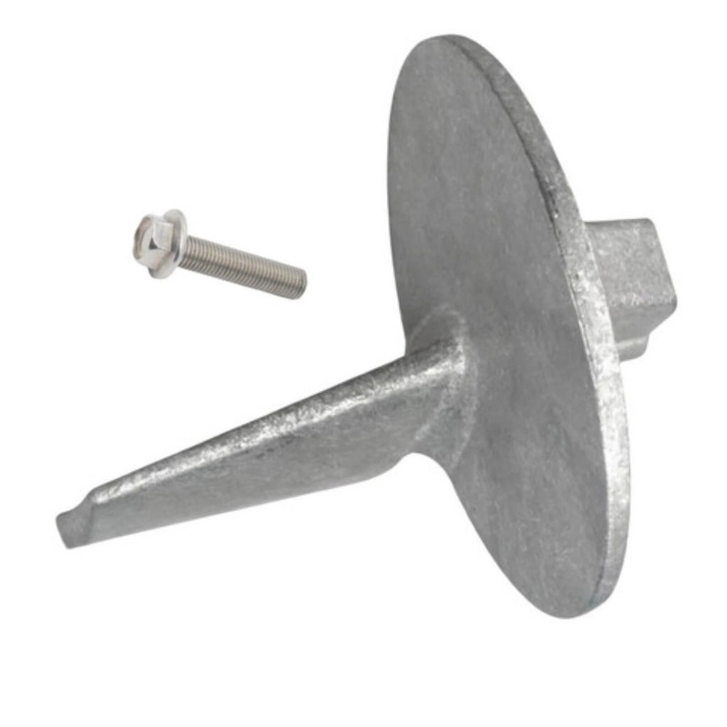 Zinc Anode Trim Tab for Mercury (46399A1, 18-6014, 822777A1)