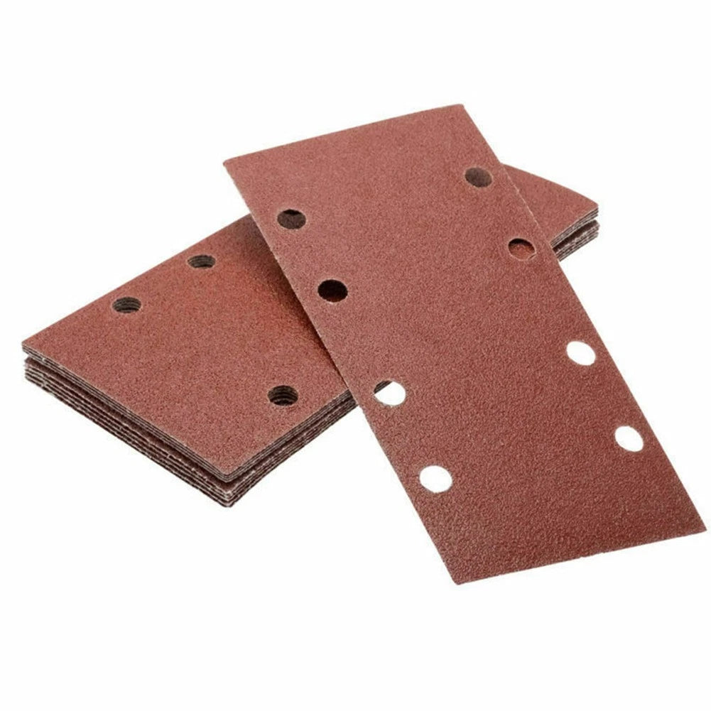 20Pcs Sandpaper Sheets for Hook & Loop Sanding (Mixed Grits)