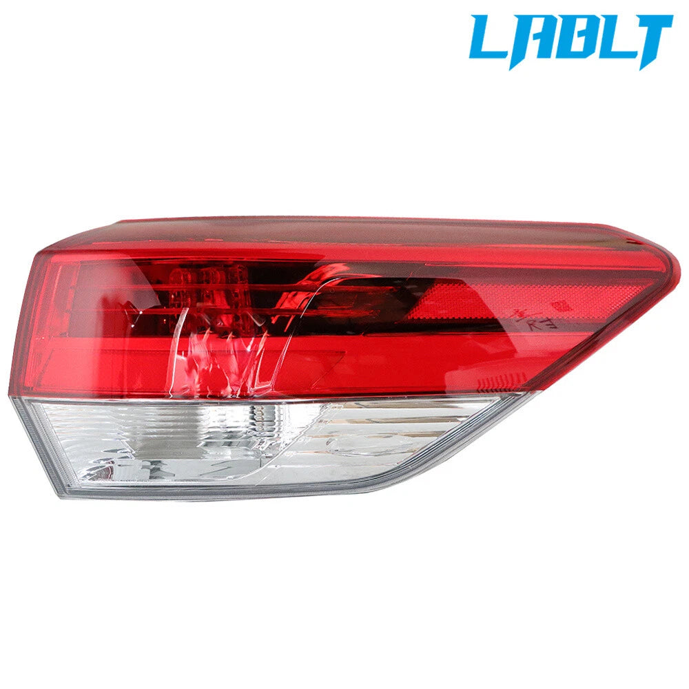 Outer Right Side Tail Light Lamp for Toyota Highlander (2017–2019)