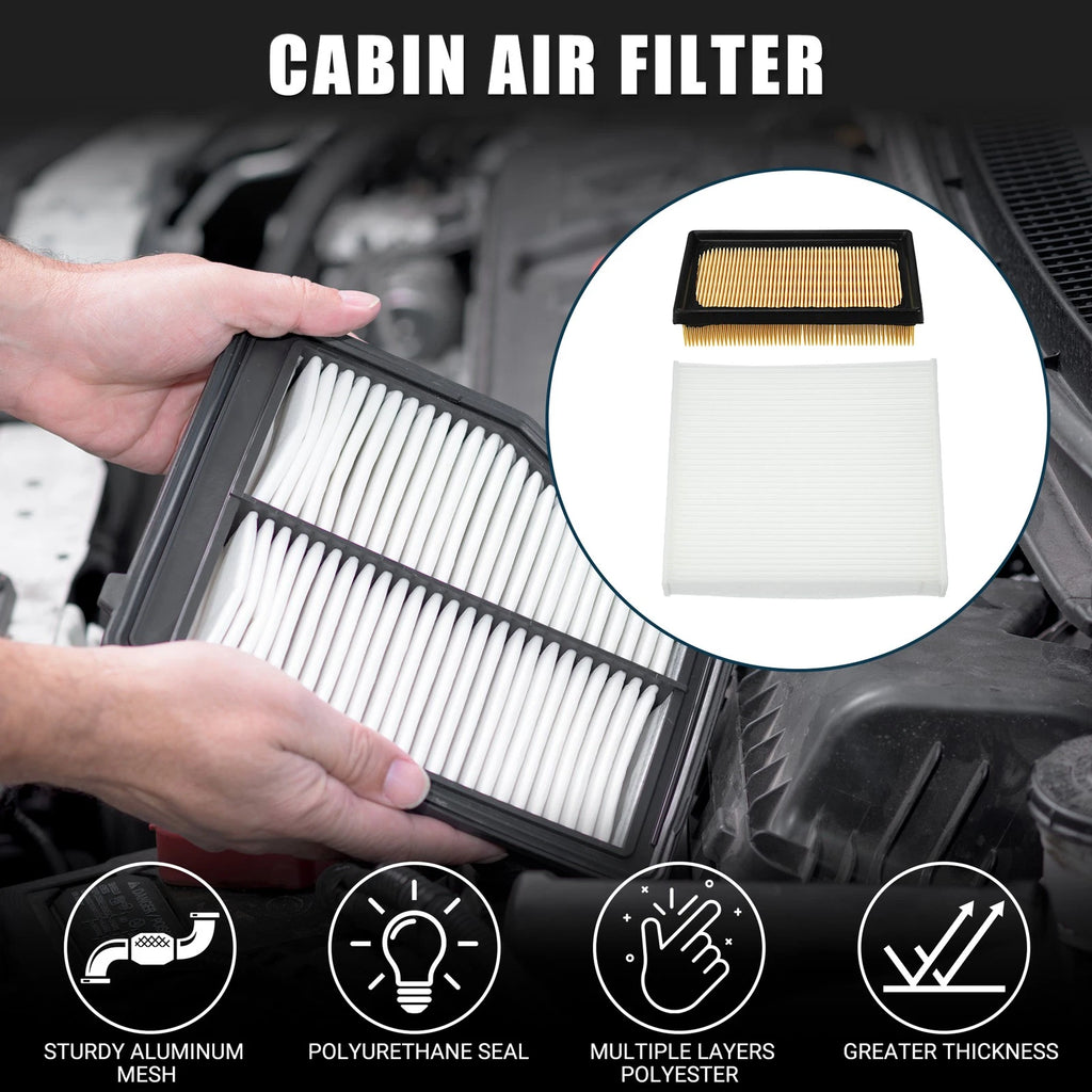 Cabin Air Filter Set for Toyota Prius C with Consistent Fit (2012–2018)