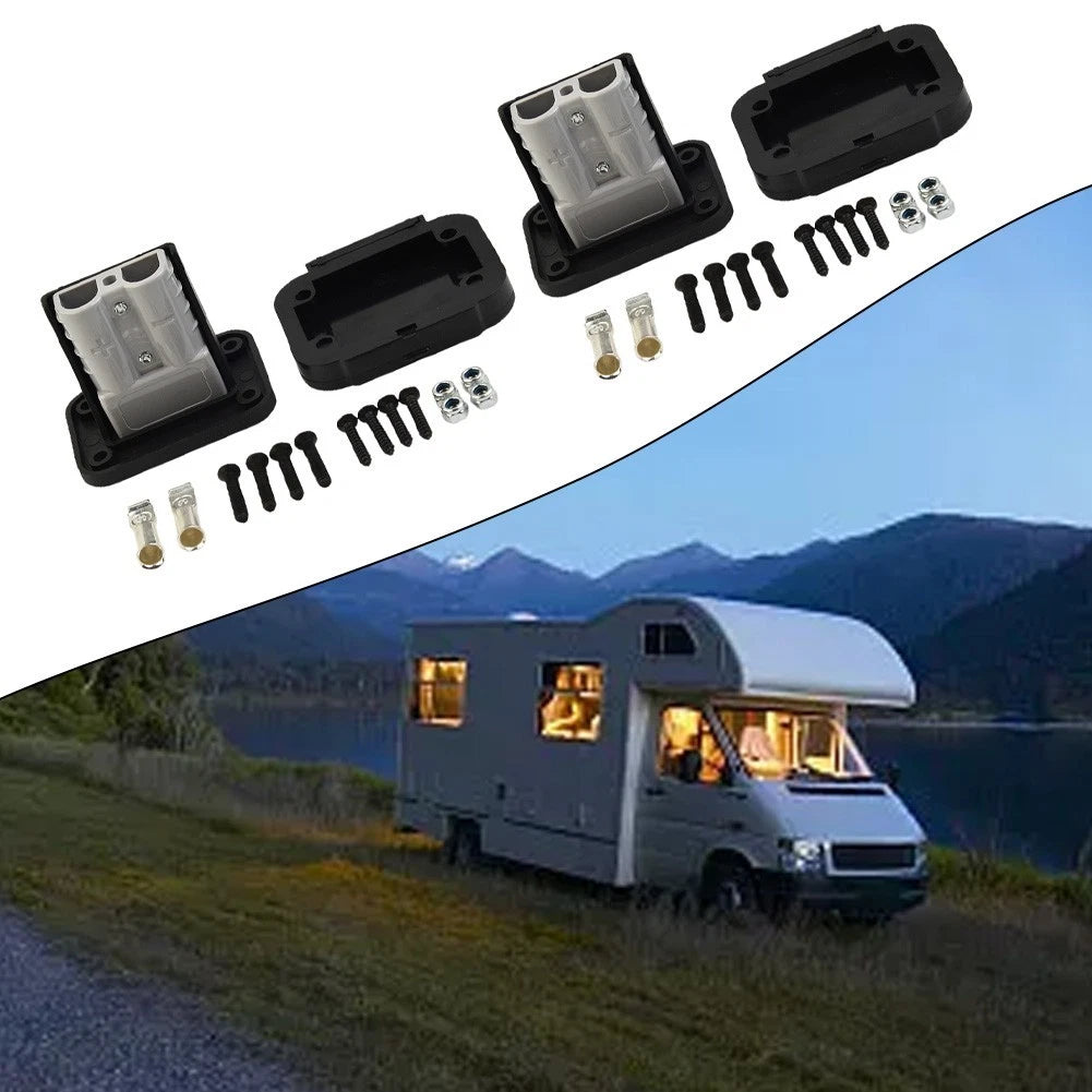 Anderson Plug Connector Flush-Mount Bracket Panel Cover for Caravan (50A)