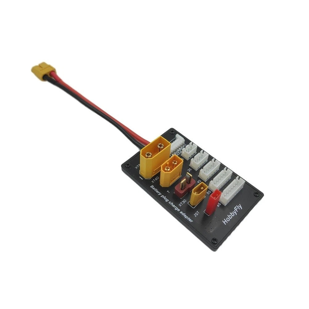 Adapter Board for RC Batteries (Wide Compatibility, 14AWG Silicone Cables)