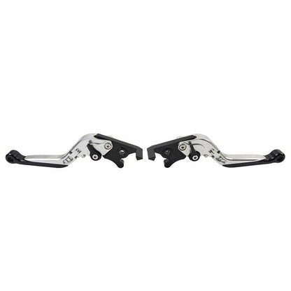CNC Silver Extendable Brake Clutch Levers for Honda CBR125R CBR150R CBR250R (2004–2017)