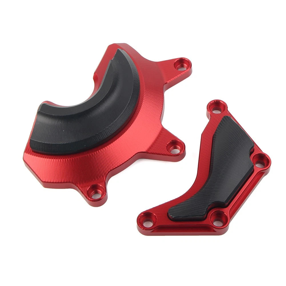 Stator Cover Guard Slider Protector for Yamaha R6 (2019–2020) Red Aluminum