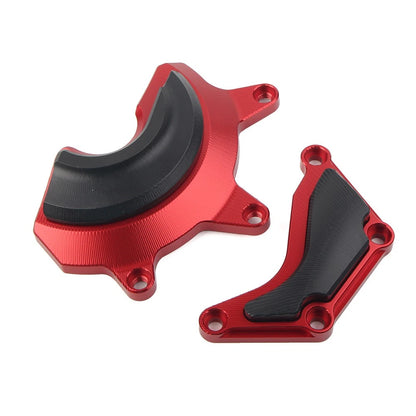 Stator Cover Guard Slider Protector for Yamaha R6 (2019–2020) Red Aluminum