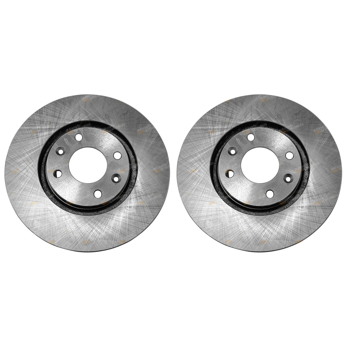 2 Front Disc Brake Rotors for Peugeot 406 (1997–2003)