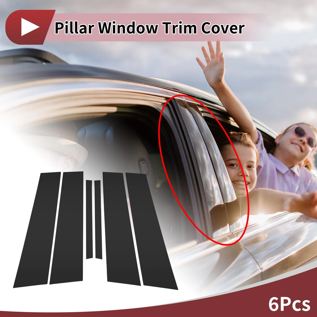 Door Pillar Window Trim Replacement for Chevrolet Sail 2015–2020 Front Rear