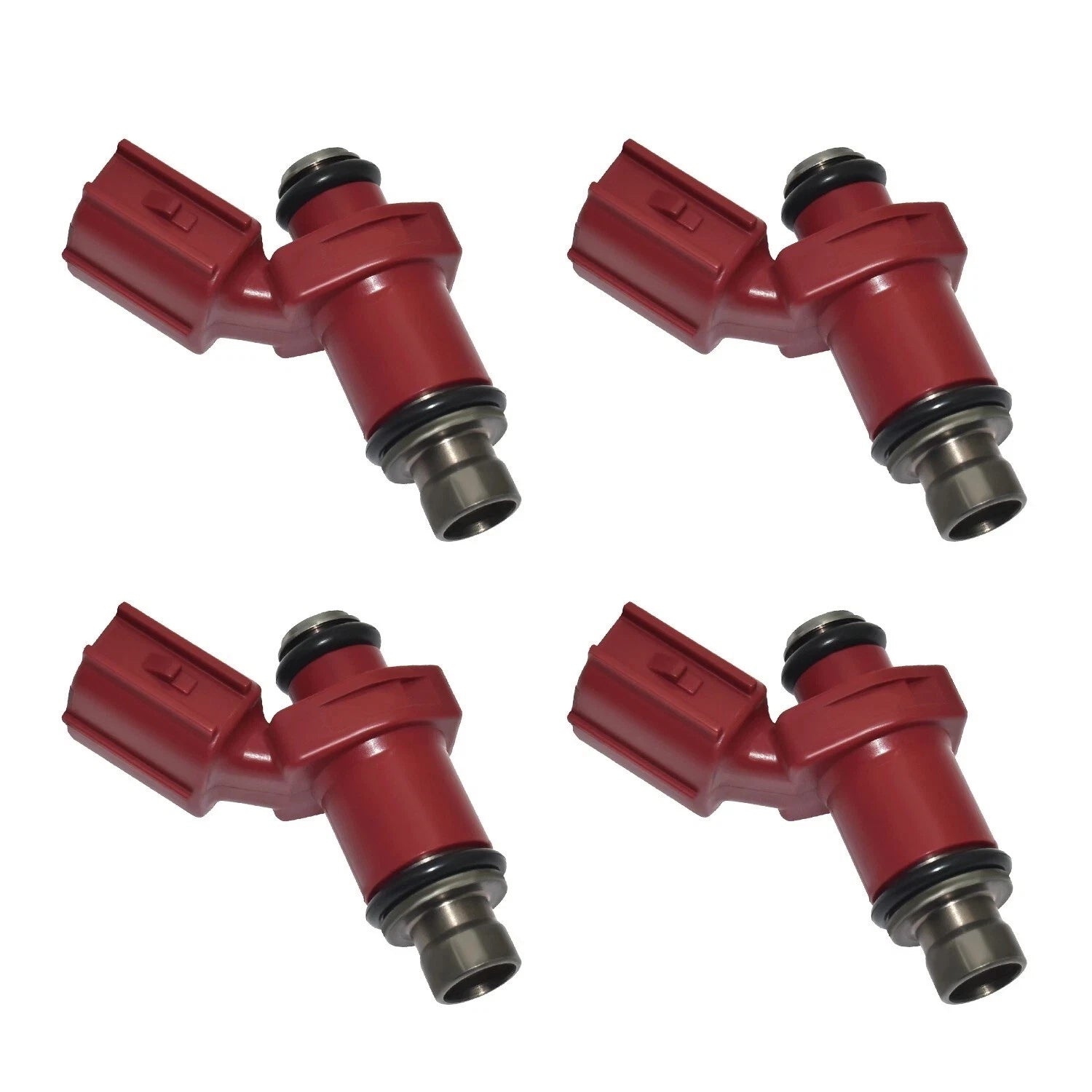 Set of 4 Fuel Injectors 6D8-13761-00-00 for Yamaha 80 BEL (75-90HP)