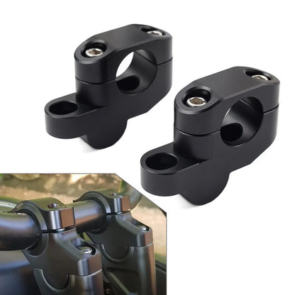 28mm Offset Handlebar Clamp Mount Riser for Honda Suzuki Yamaha Kawasaki