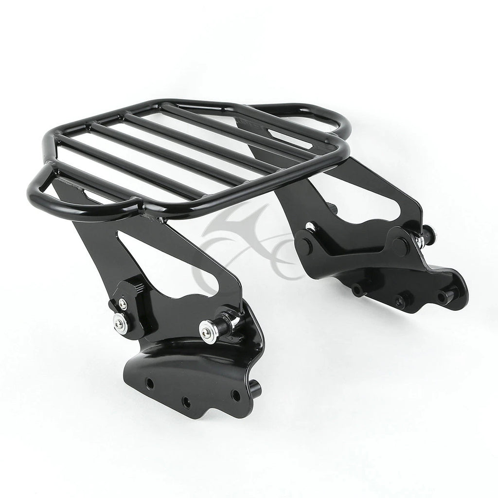 Luggage Rack for Harley Electra Glide (2009–2013) - Black, 4 Point Docking