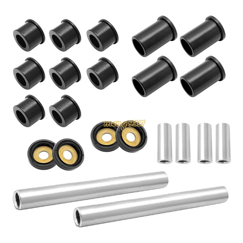 Front Upper Lower A Arm Bushing Kit for Honda Rubicon 500, Foreman 500, Rincon 680 (2001–2023)