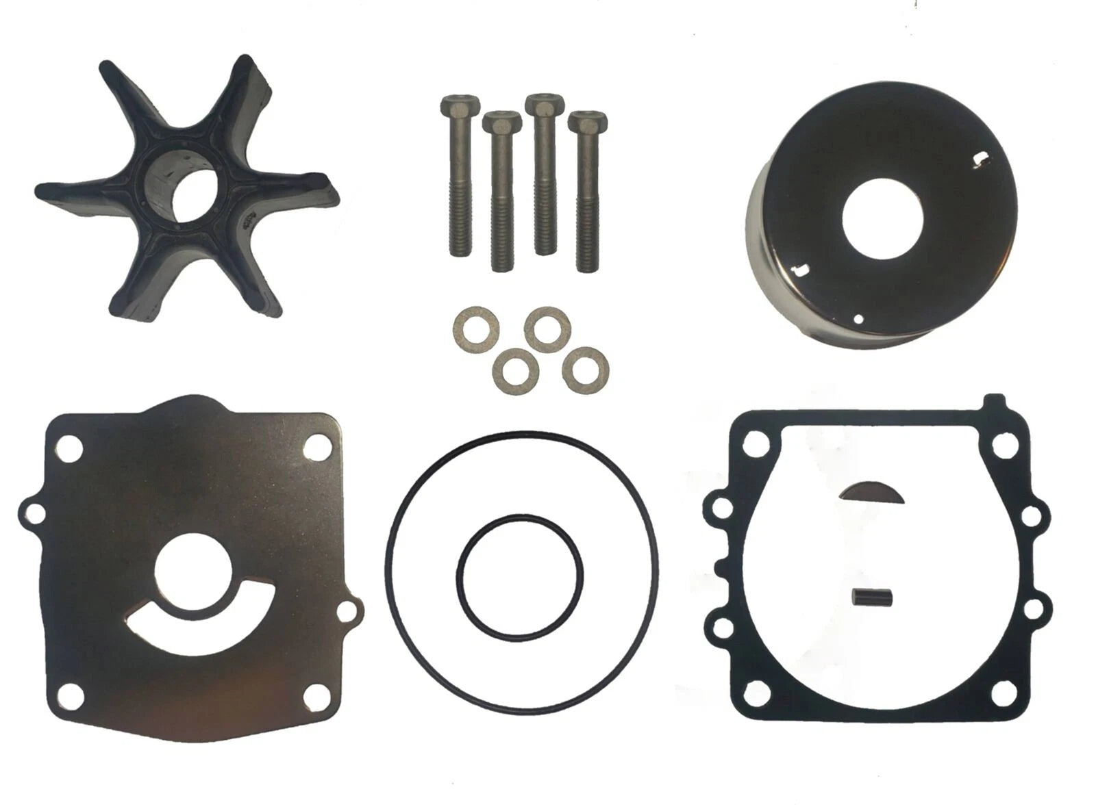 Water Pump Impeller Kit 6G5-W0078 for Yamaha 2-Str 150 175 200 225 HP