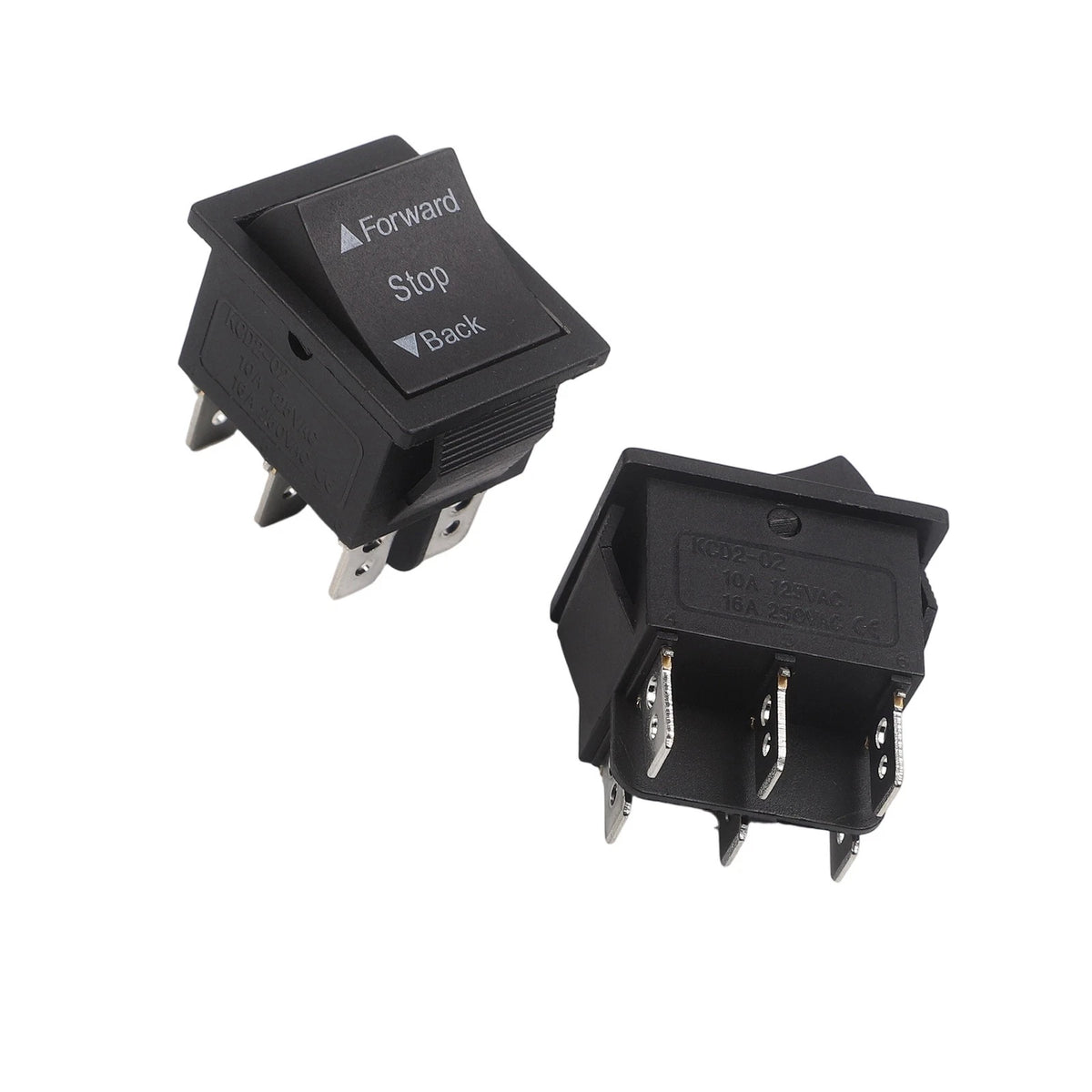 Forward Reverse Switch 2 Pack for Ride On Cars (6V 12V 24V Systems)